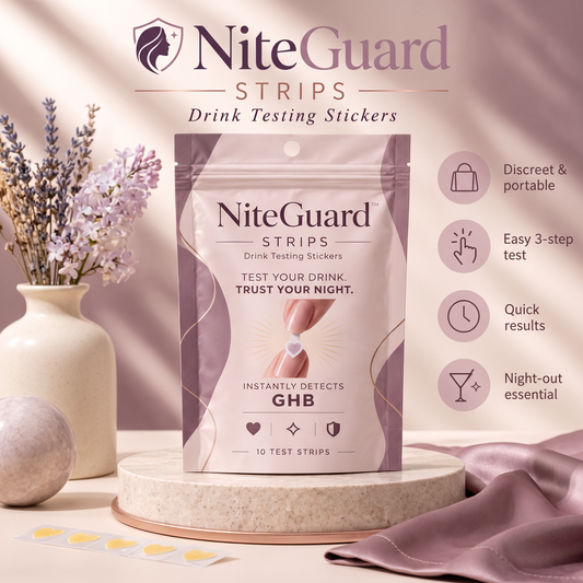 NiteGuard™ Drink Testing Stickers